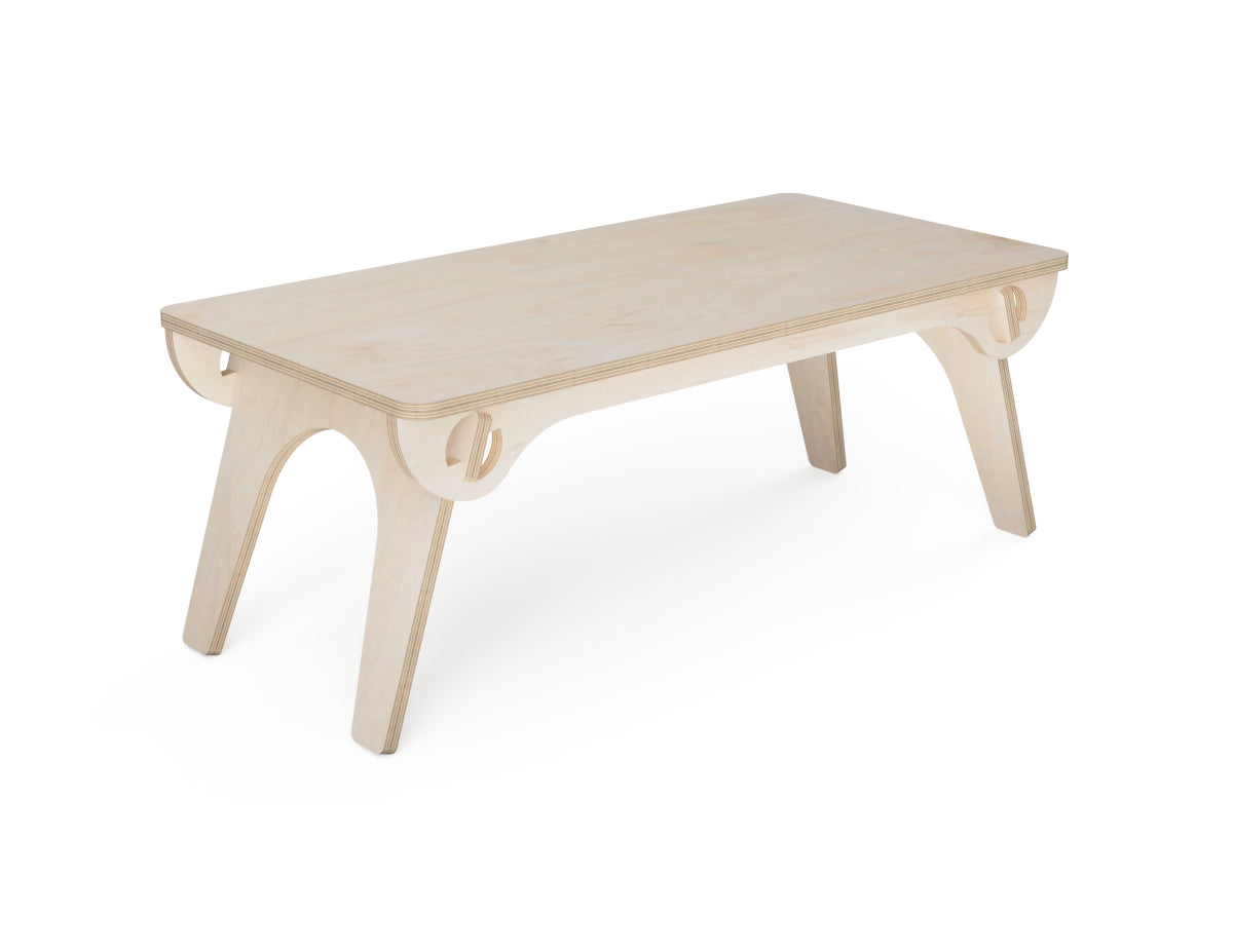 Simple Bed Table Free CNC DXF file design overview