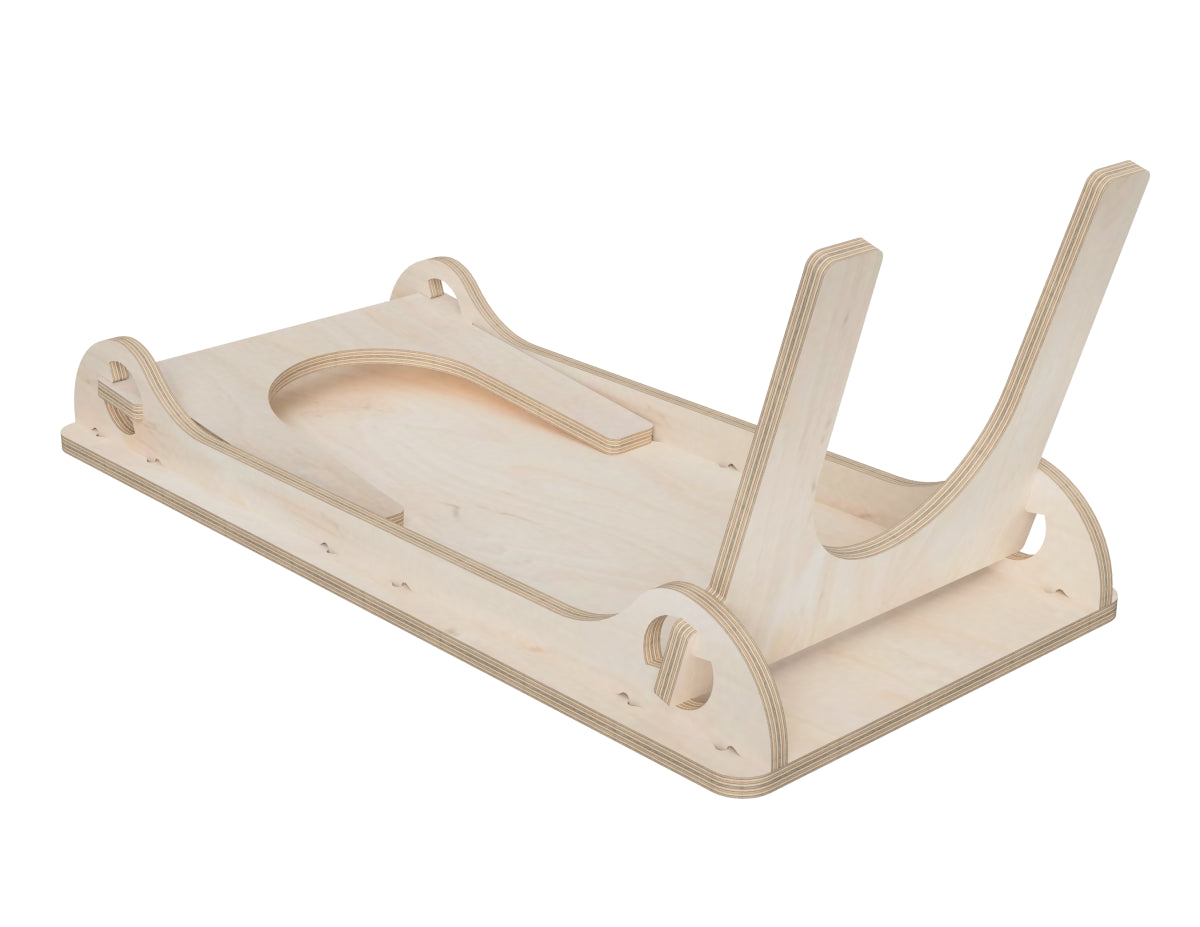 Detailed DXF drawing of simple bed table for CNC router