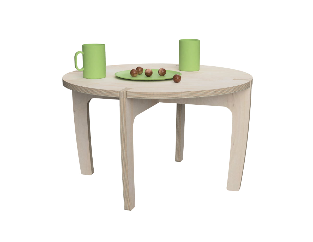 Detailed DXF drawing of simple coffee free table dxf file for CNC router
