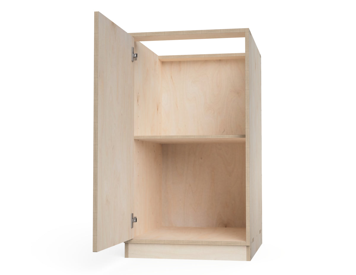 Simple Kitchen Cabinet (Inset Door Cabinets) CNC-ready design showing joints and assembly features