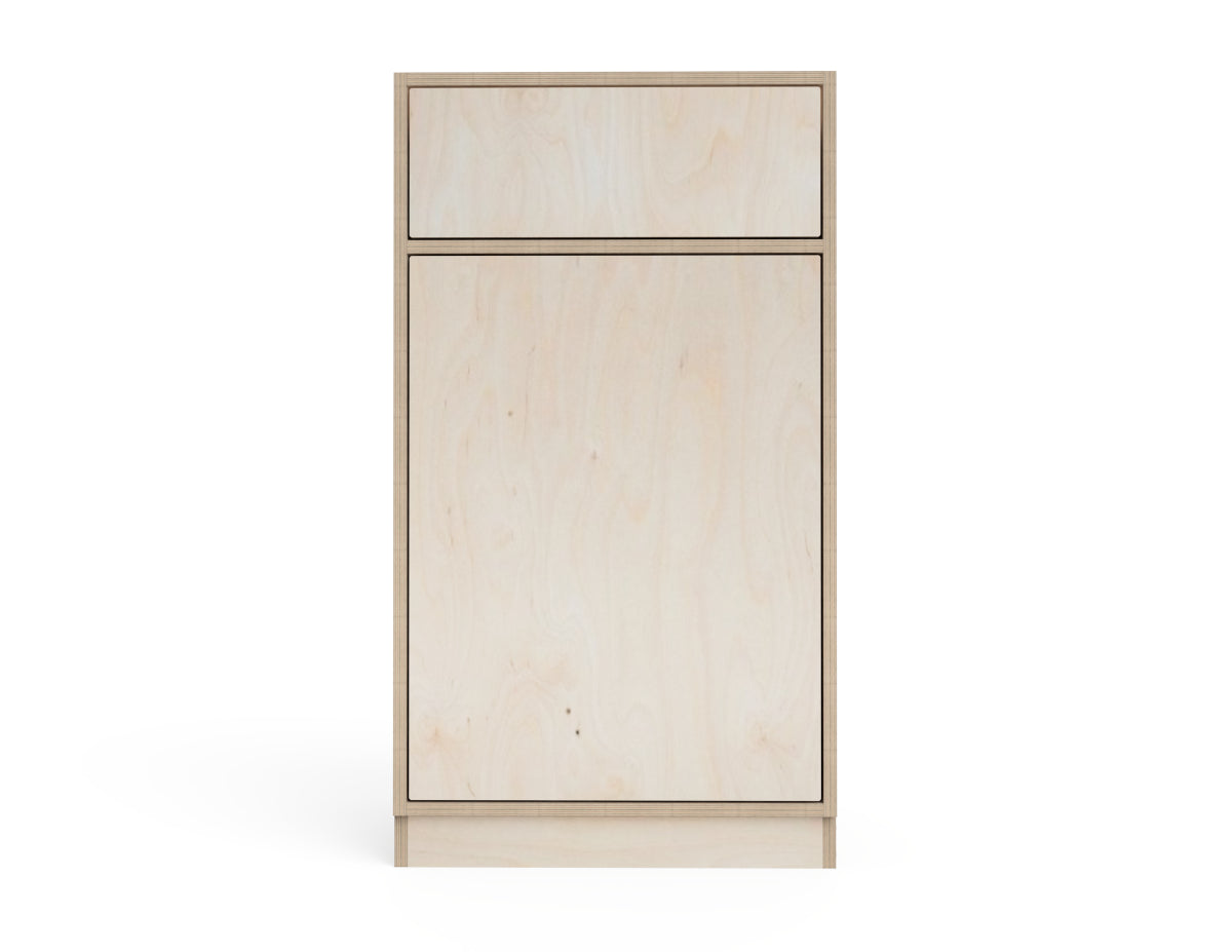 Simple Kitchen Cabinet - One Drawer (Inset Door Cabinets) DXF Files