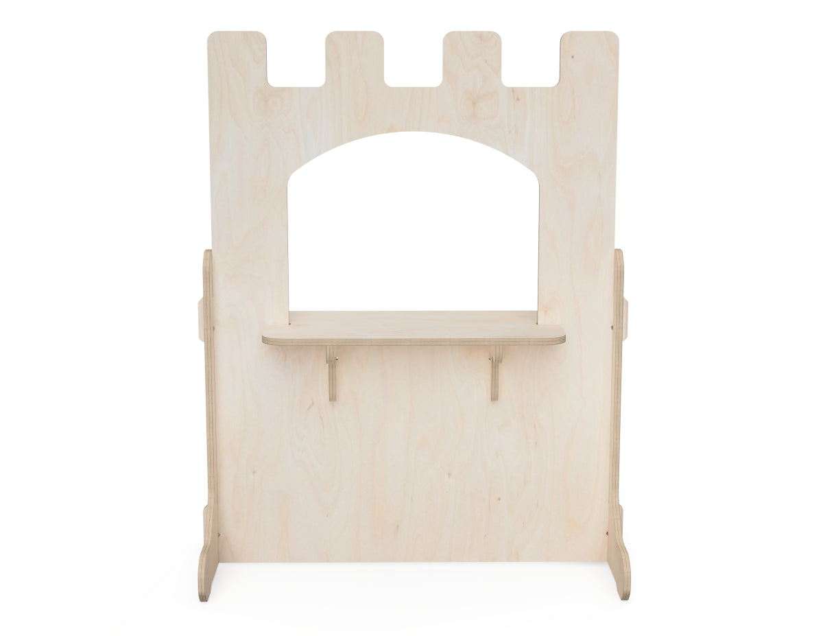 Simple Roleplay Castle DXF file DXF file rendered from angled view for CNC cutting