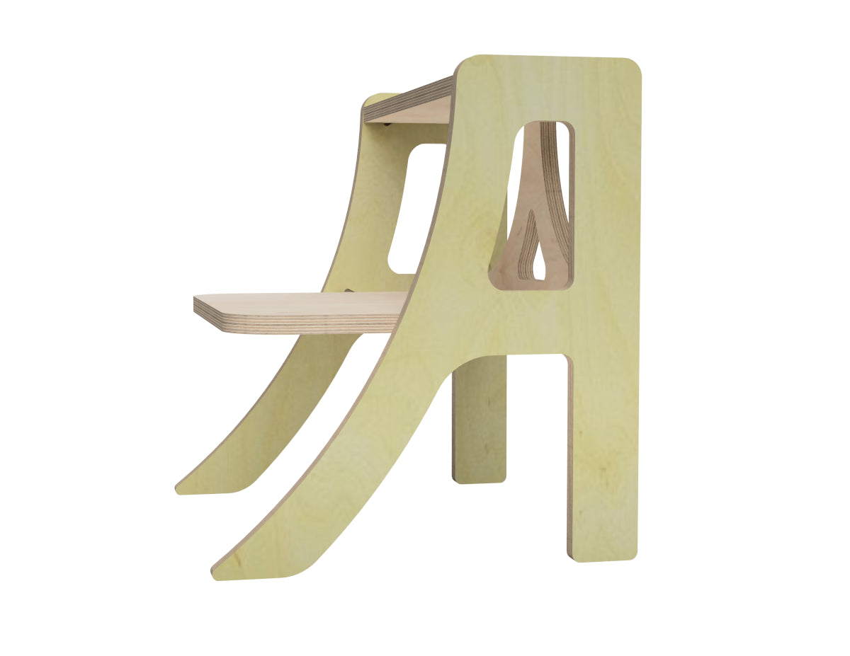 Simple Step Stool CNC-ready design showing joints and assembly features