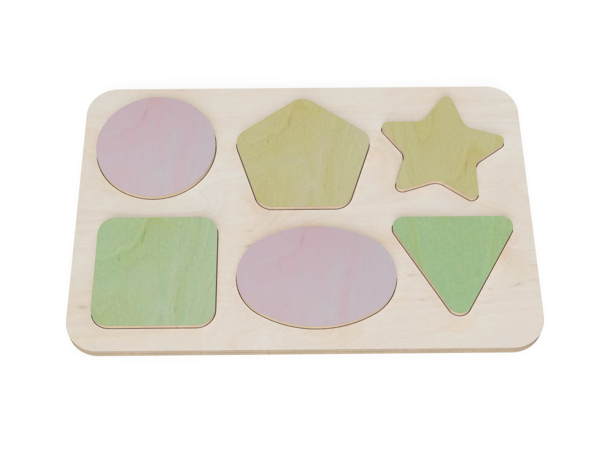 Simple Stepping Stones Free CNC DXF file design overview