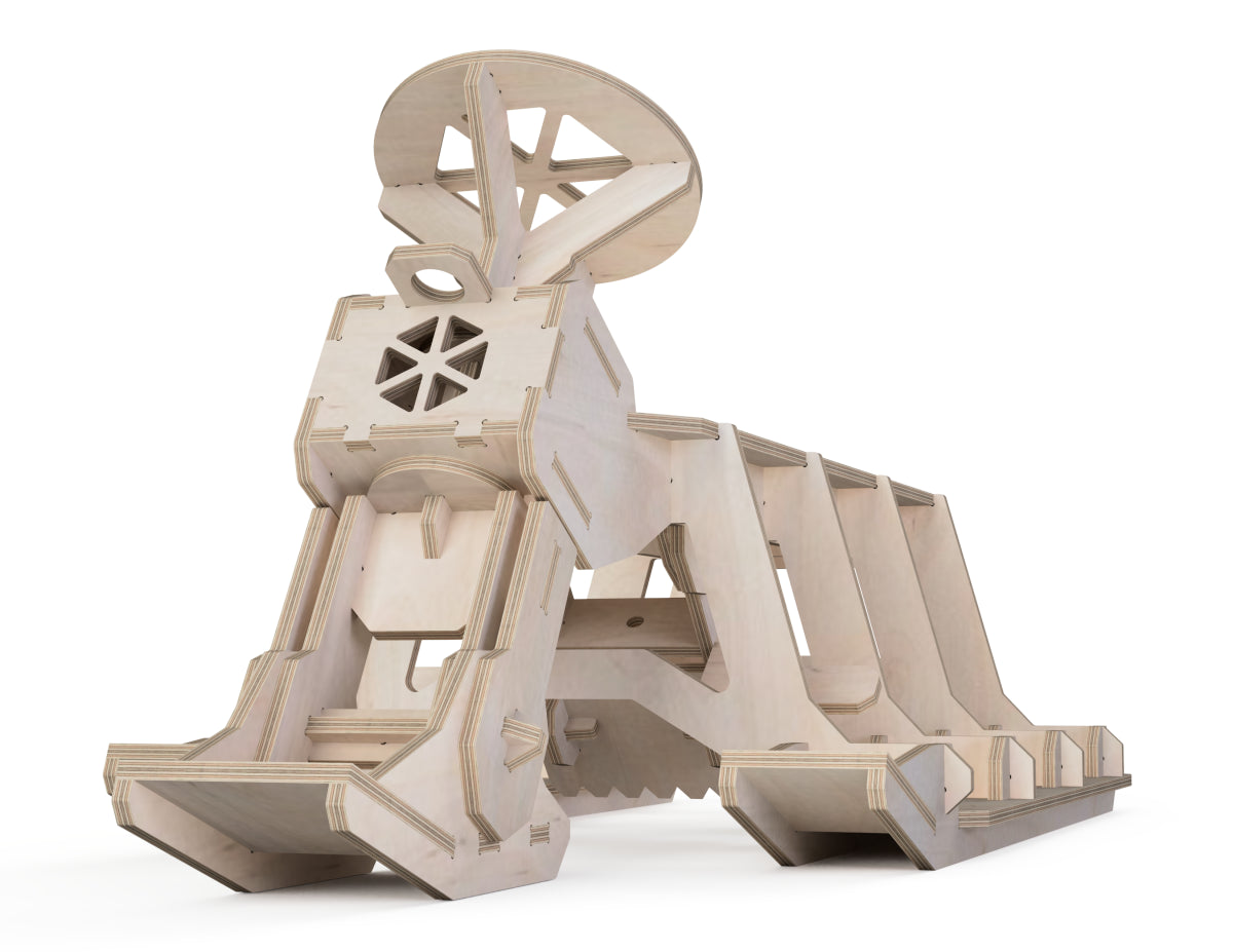 Detailed DXF drawing of sled dxf file for CNC router