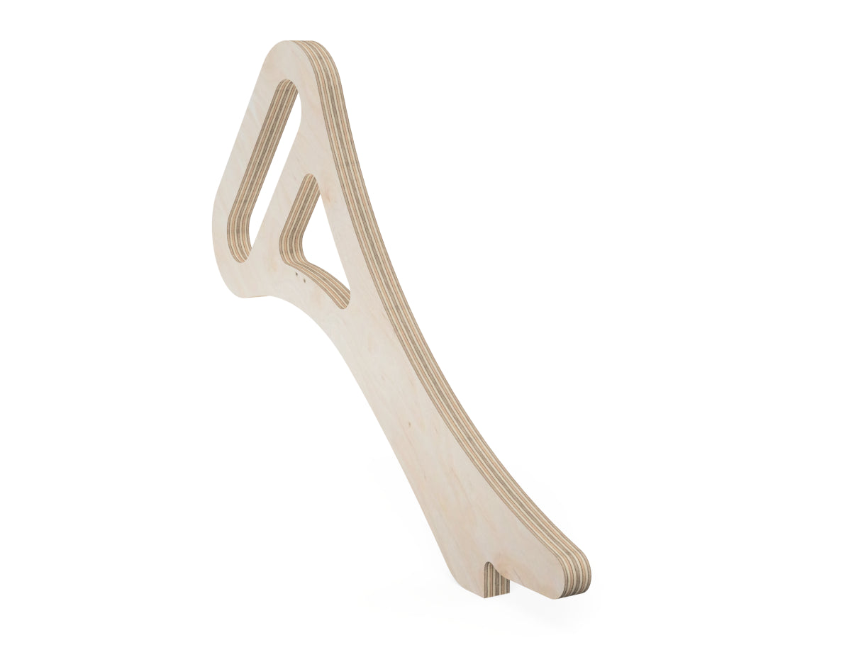 Small Simple Push Stick Free DXF file DXF file rendered from angled view for CNC cutting