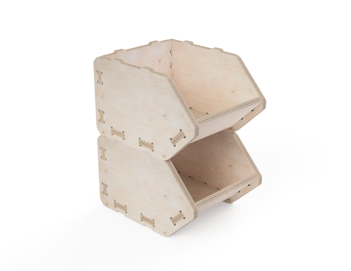 Detailed DXF drawing of small storage box Free dxf file for CNC router