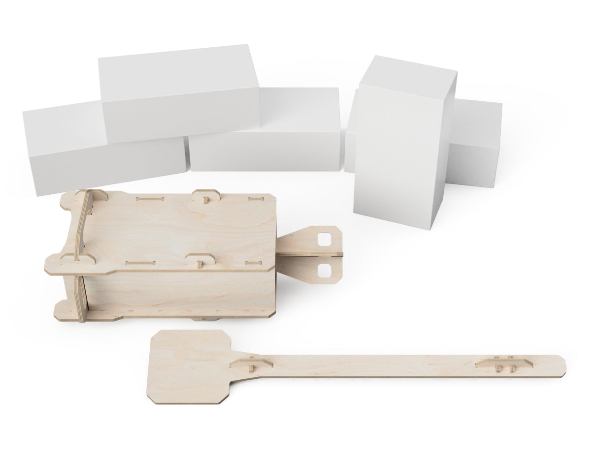 Snow block press DXF file CNC DXF file design overview