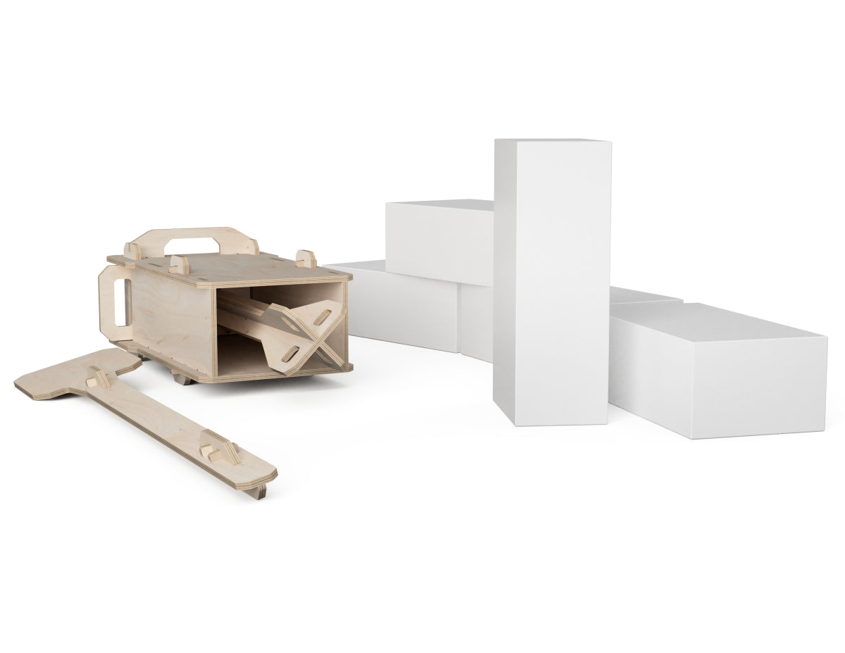 Snow block press DXF file CNC DXF file design overview