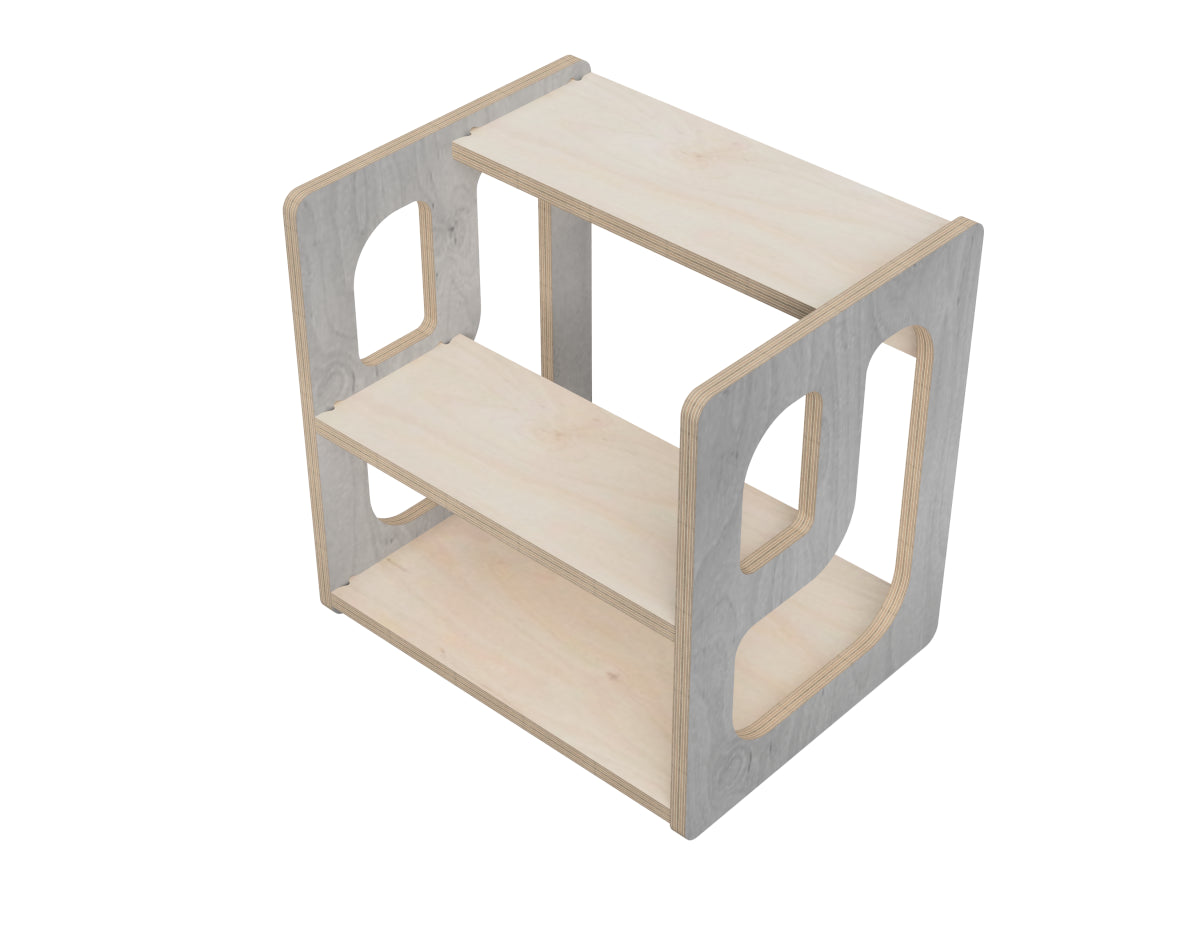 Step Stool 2 in 1 CNC-ready design showing joints and assembly features