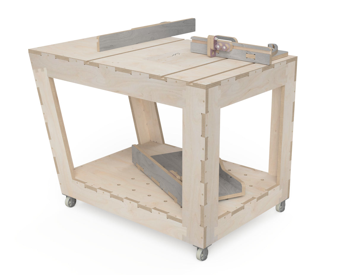 Detailed DXF drawing of table saw dxf files for CNC router