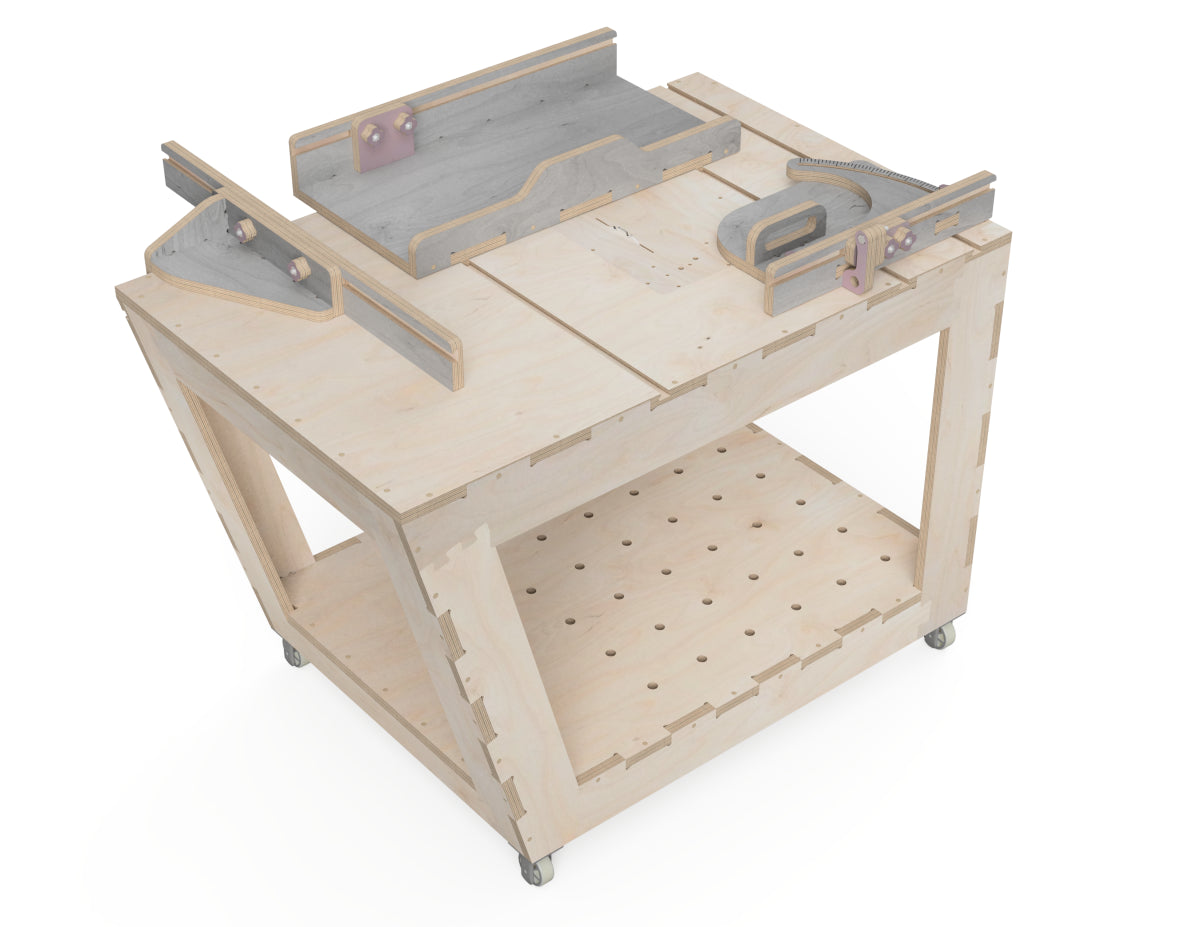 Table Saw DXF files CNC DXF file design overview