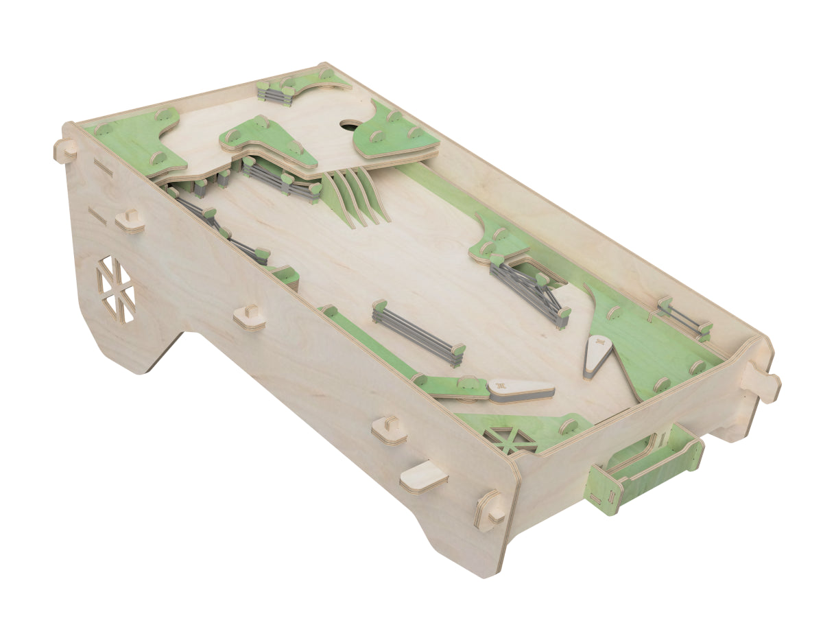 Table-Top Pinball CNC DXF file design overview