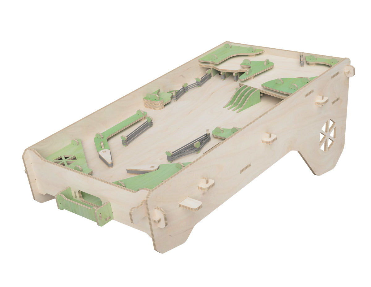 Table-Top Pinball CNC DXF file design overview