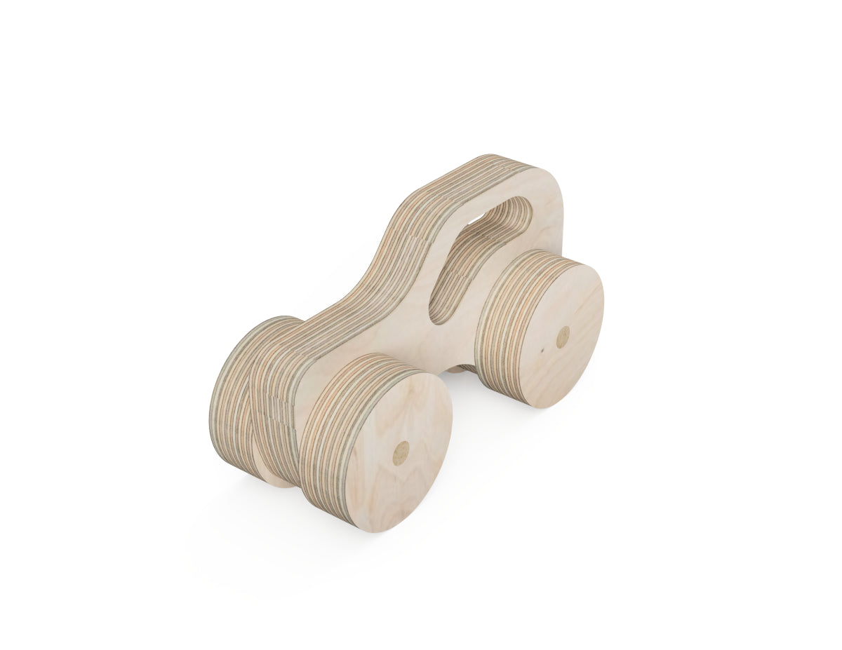 Detailed DXF drawing of toy car jeep Free dxf file for CNC router