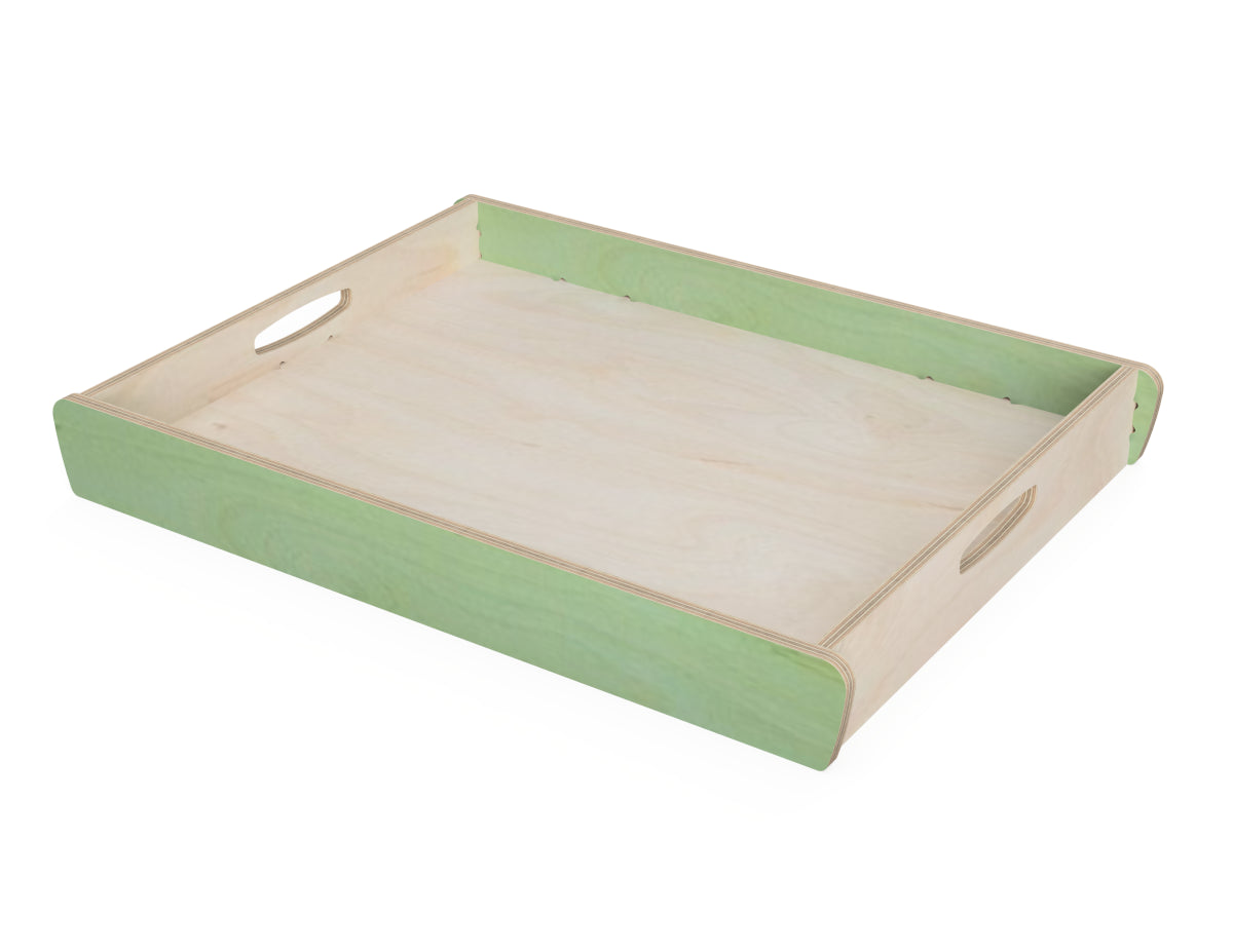 Detailed DXF drawing of traditional serving tray for CNC router