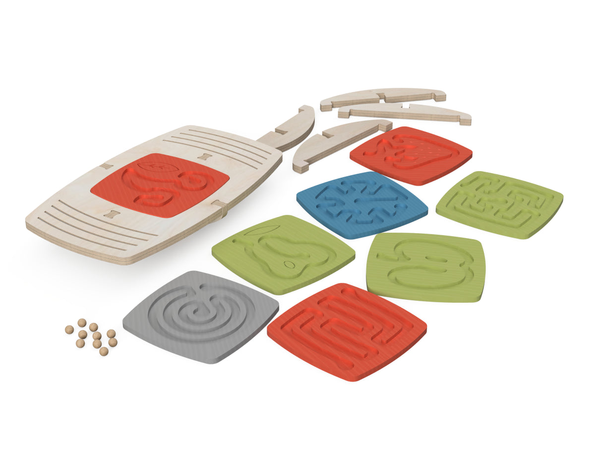 Ultimate Balance Board CNC DXF file design overview