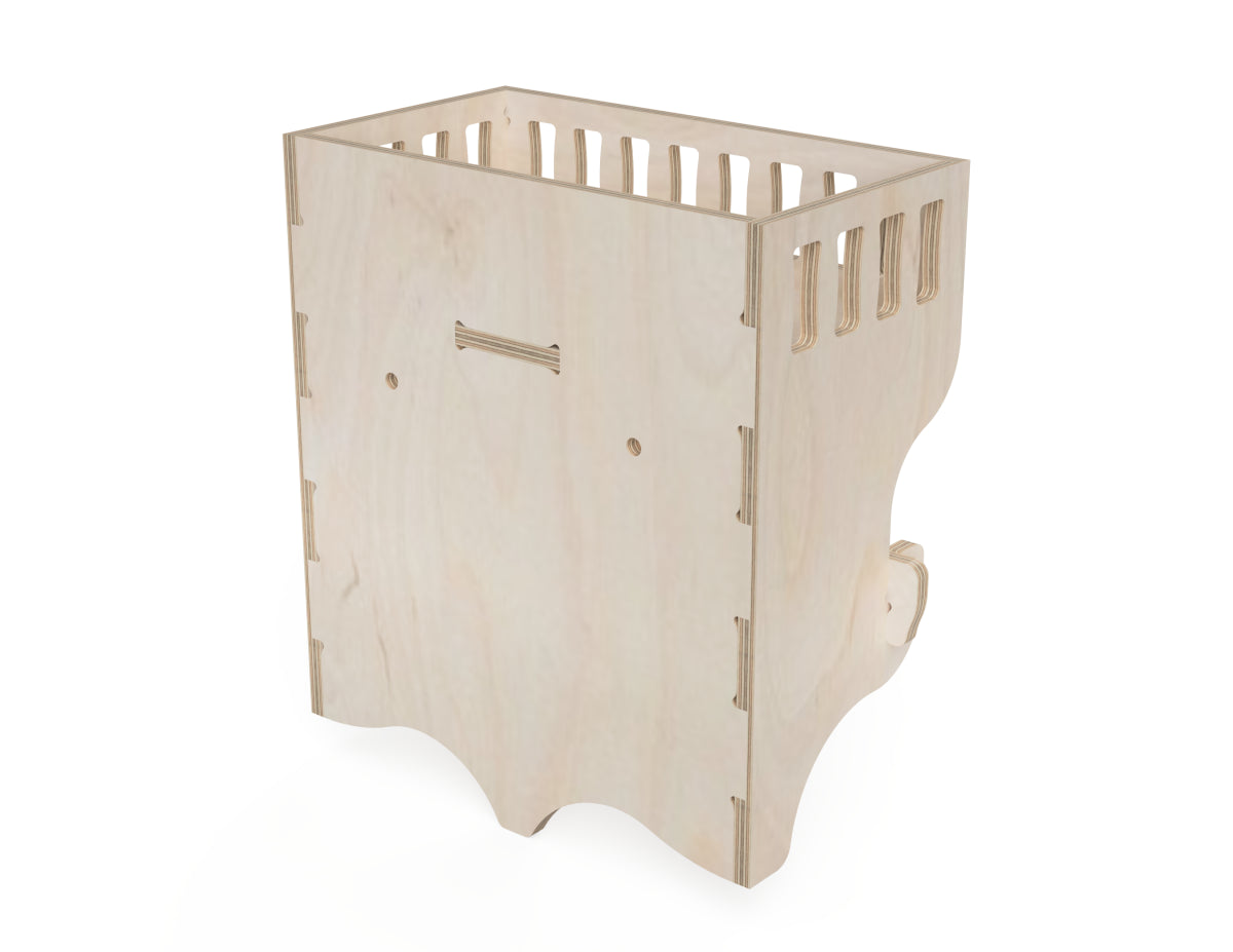 Wall Paper Towel Holder CNC DXF file design overview