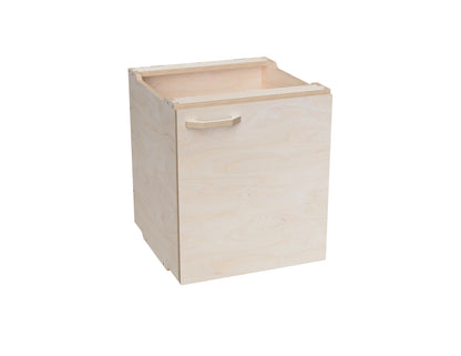 Large modular workshop cabinet DXF render, 550 mm width, stacked module