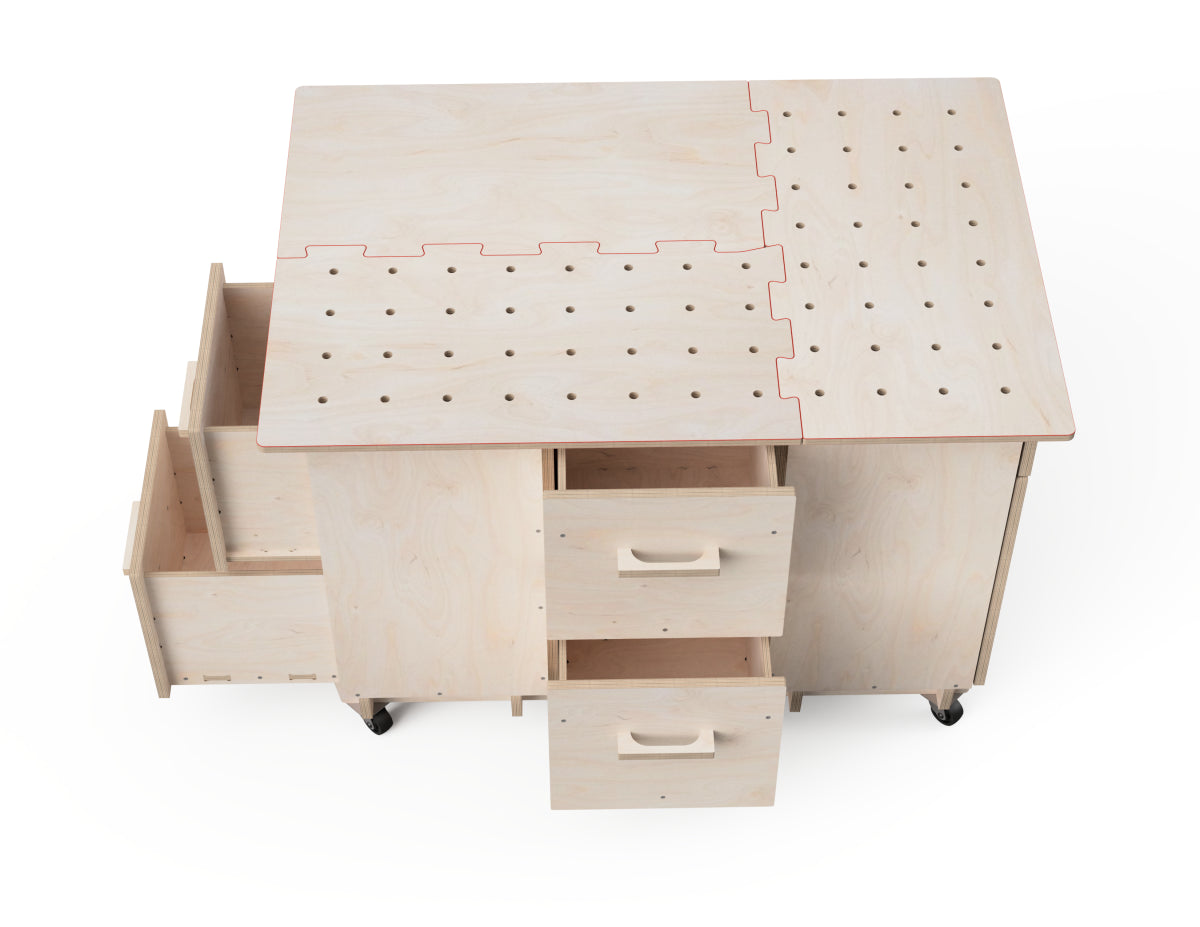 Modular Workbench Attachment DXF File Bundle