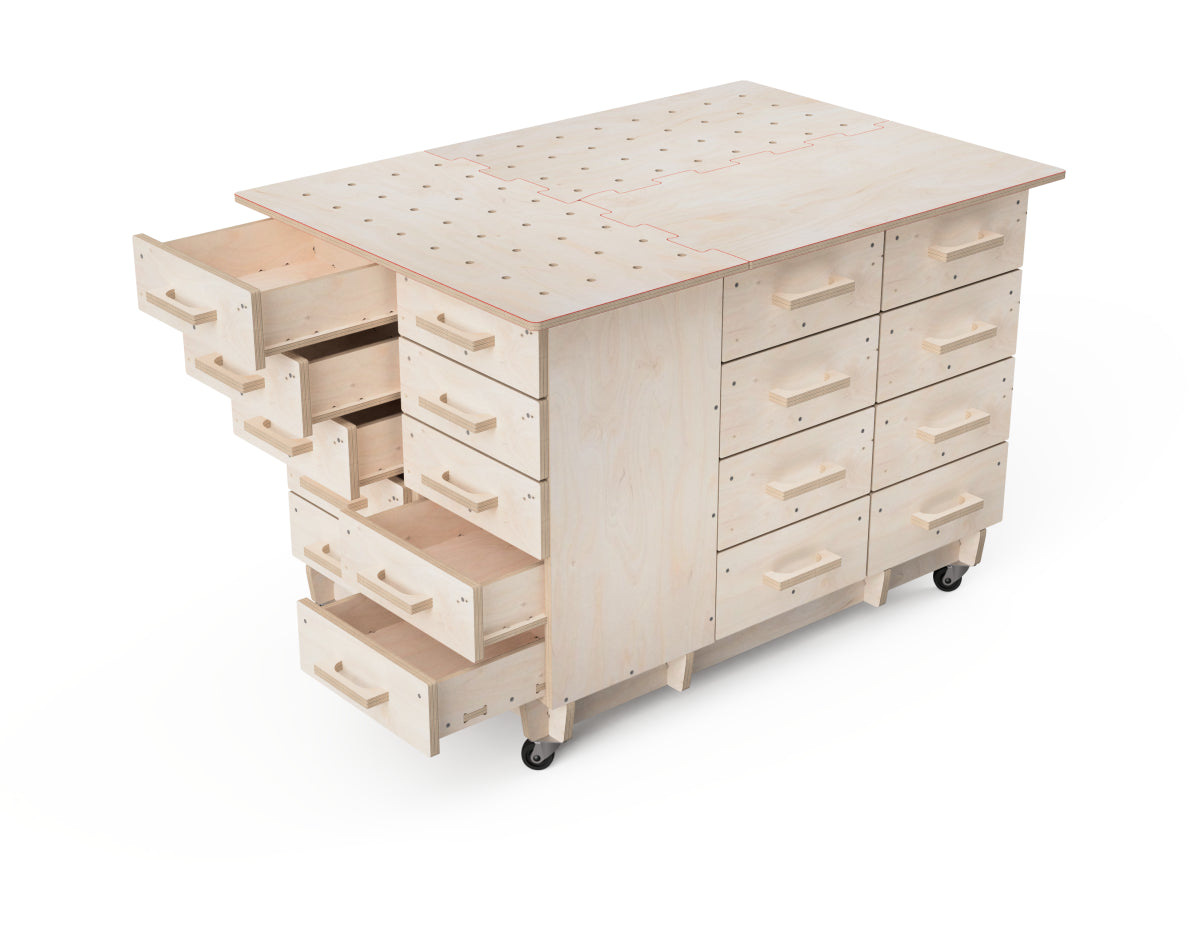 Modular Workbench Attachment DXF File Bundle