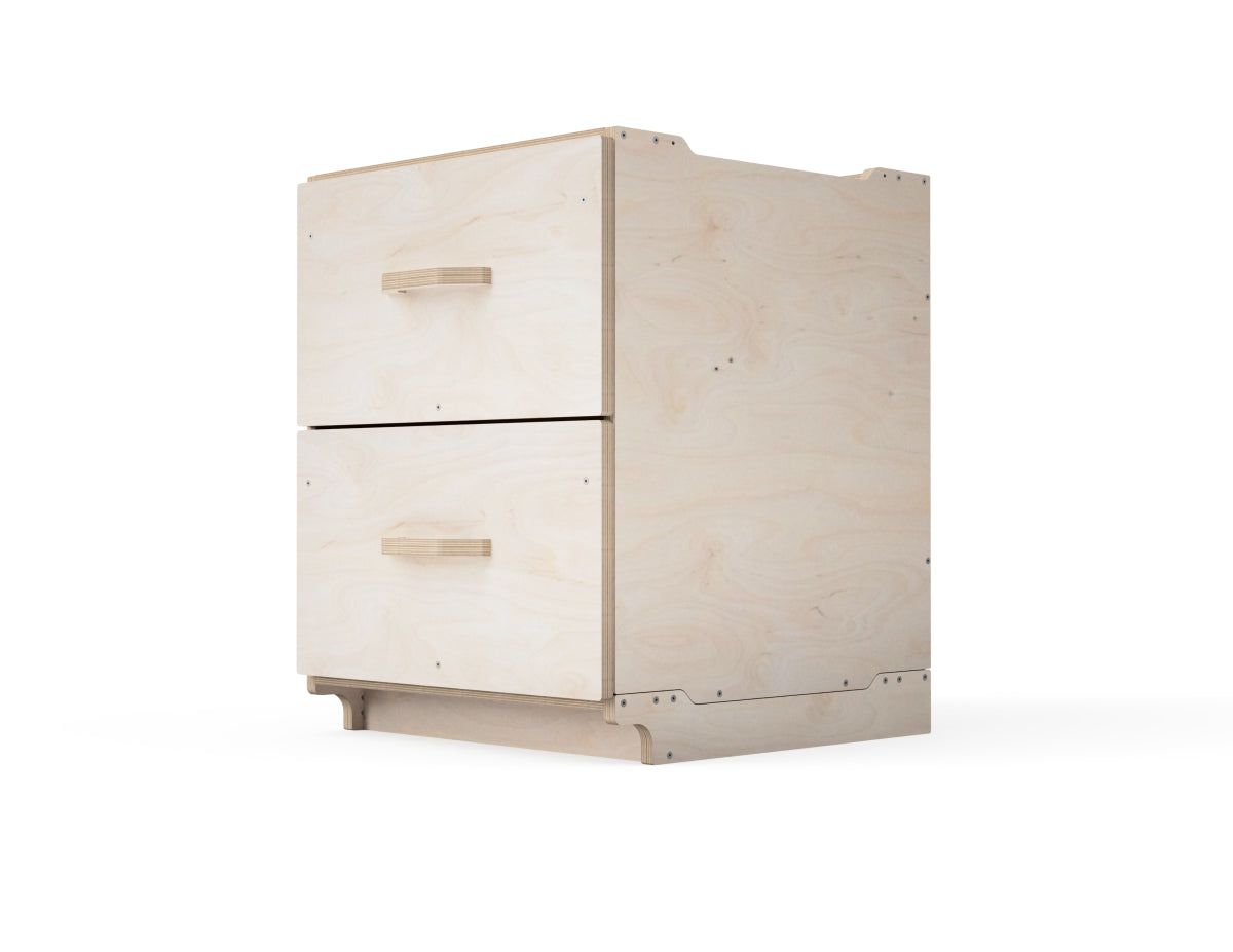 Workshop organization using stackable CNC cabinet modules