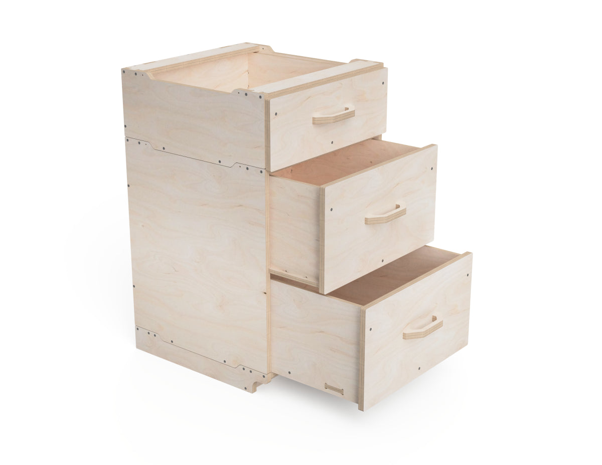 DIY makerspace storage – CNC modular cabinet project