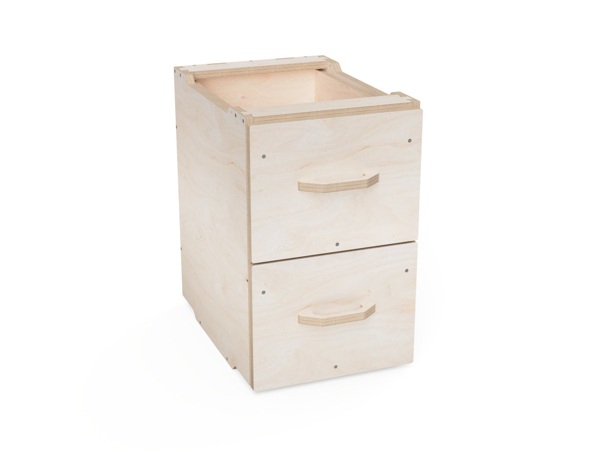 Module Work Cabinet Modular Workshop Cabinet DXF Files – Large 2-Drawer Module – Aribabox