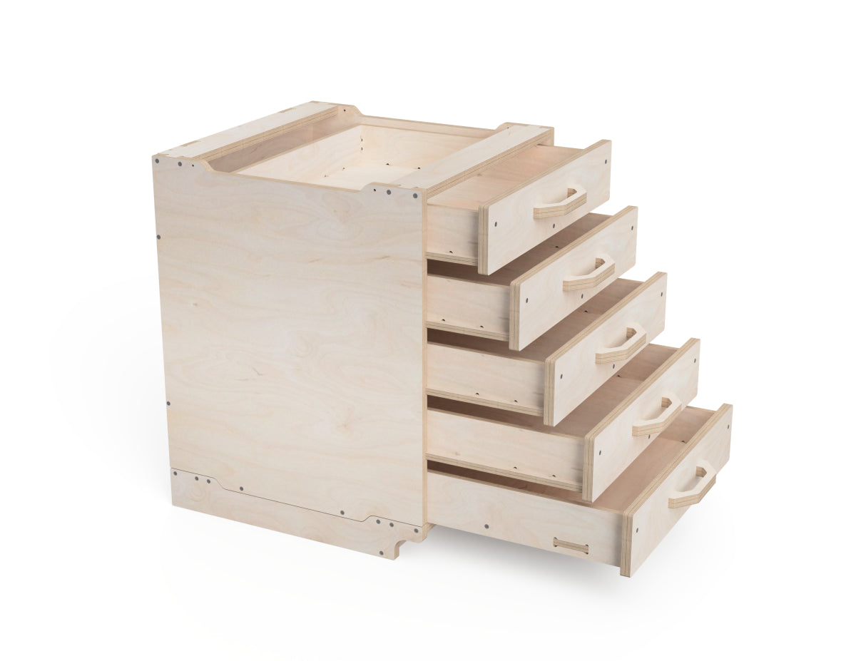 Modular Workshop Cabinet DXF File Bundle