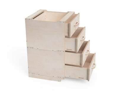 Medium workshop cabinet showing modular design flexibility