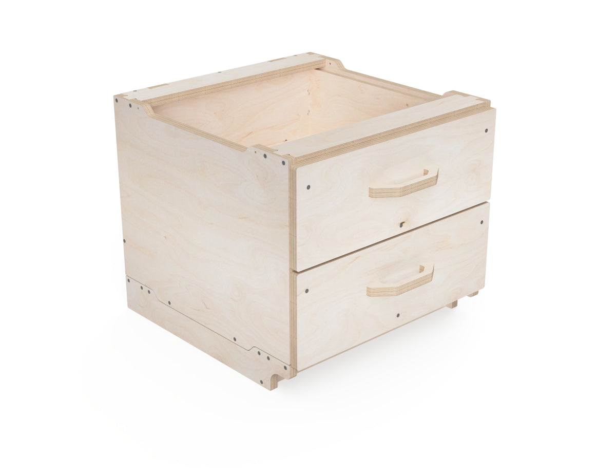 Customizable stackable workshop storage modules