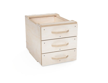 400 mm wide modular workshop cabinet render showing drawer assembly