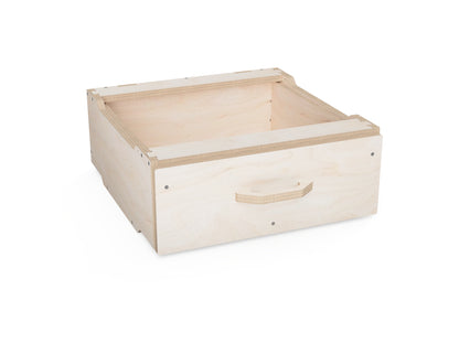 Three width variations of the small modular workshop cabinet module.