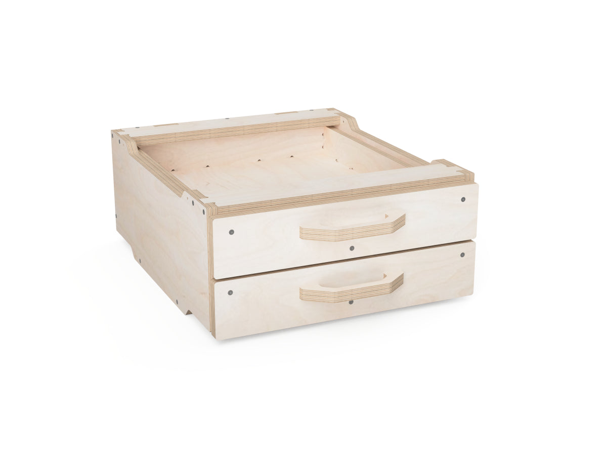 Module Work Cabinet Modular Workshop Cabinet with 2 Drawers – CNC DXF Files | Aribabox