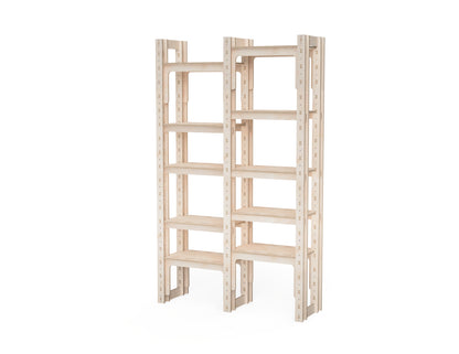 CNC woodworking project modular shelf