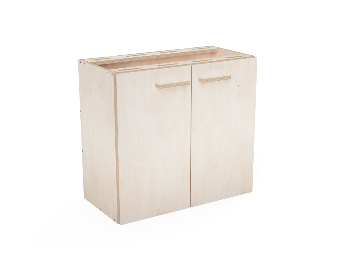 CNC DXF files for double modular workbench simple cabinet attachment