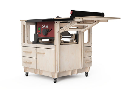 Modular Workbench Attachment - Jobsite Table Saw DXF Files