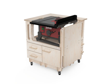 Modular Workbench Attachment - Jobsite Table Saw DXF Files