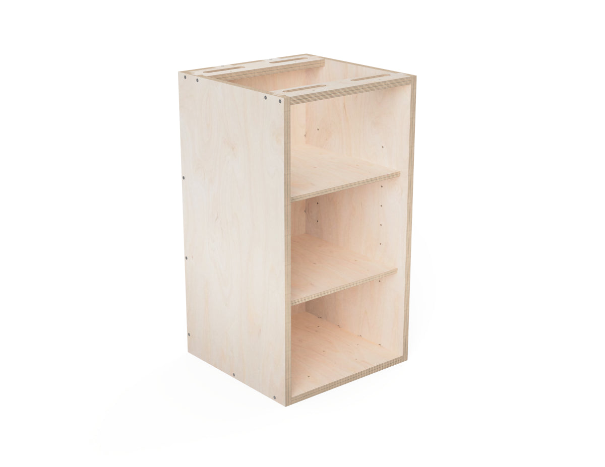 CNC modular workbench attachment open cabinet design DXF