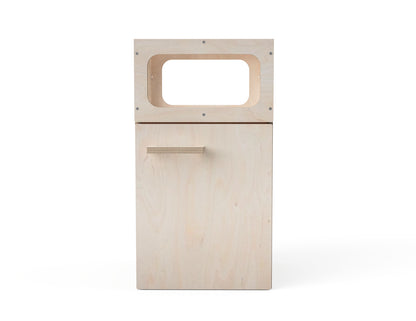 Easy-build modular cabinet for workshop organization DXF - modular workbench attachment