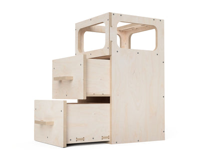 Plywood workshop cabinet DXF for CNC routers