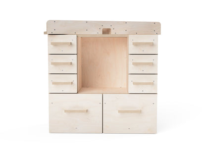 Versatile CNC router table for modular workshop setups