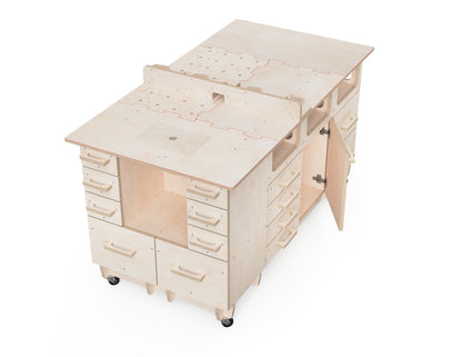 Modular CNC workbench with a built in router table attachment - DXF Files