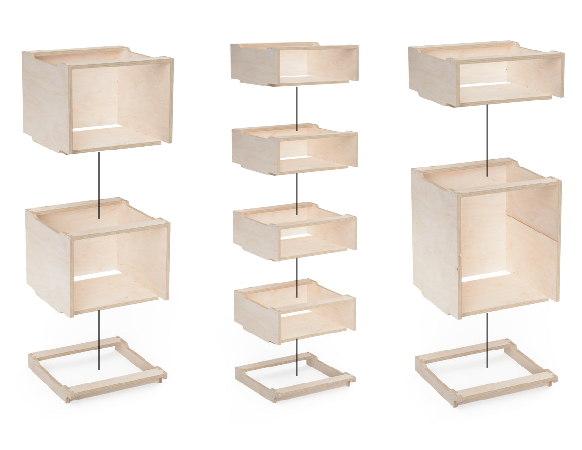 Modular Storage Dxf File Modular Workshop Cabinet DXF File Bundle - CNC Project Files – Aribabox