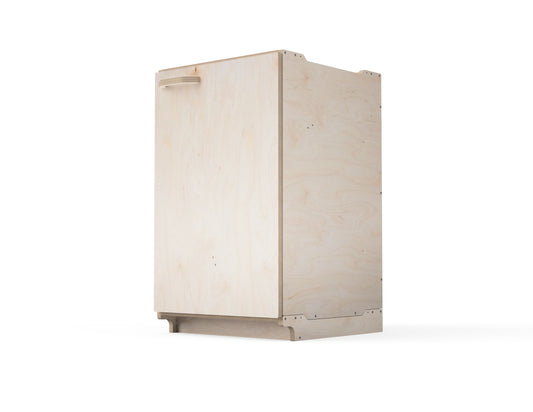 Extra large modular workshop cabinet DXF file render front view