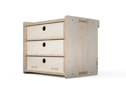 3 - Drawer Cabinet - French Cleat Attachment - DXF Files