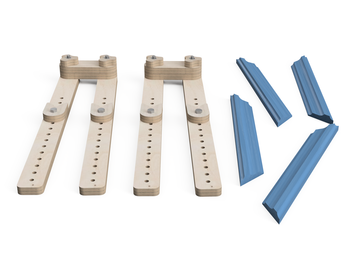 Frame Clamping Jig DXF Files