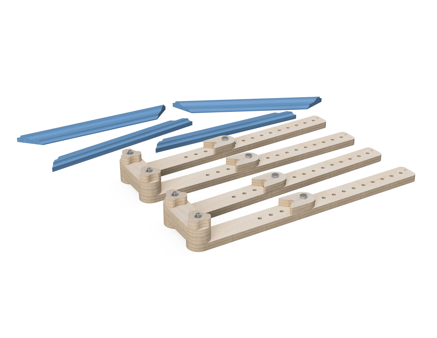 Frame Clamping Jig DXF Files