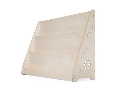 Book display DXF file CNC-ready design showing joints and assembly features