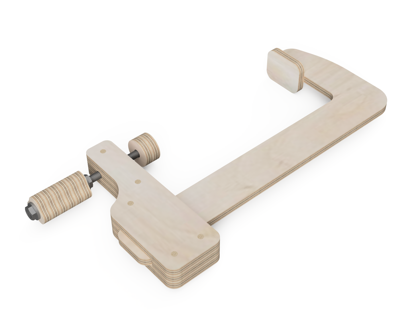 Plywood Clamps DXF Files